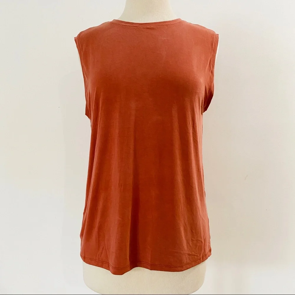 American Apparel burnt orange top